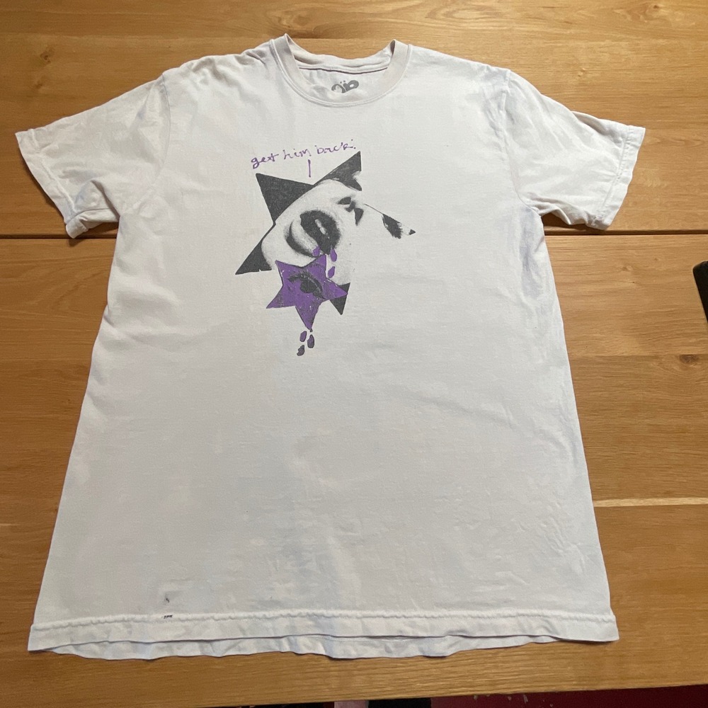 Olivia Rodrigo GUTS World Tour T-Shirt‎ Unisex Large White Good Get Him Back Tee